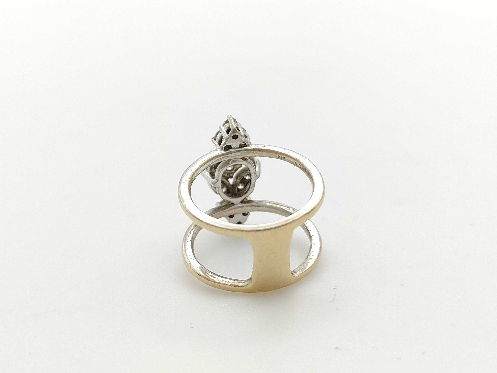 D0.393ct K18 4.0g Ring