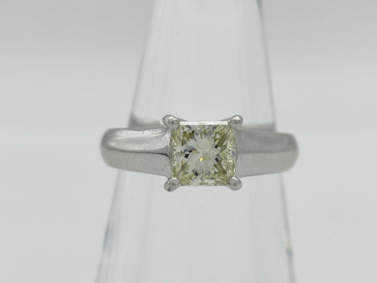 D1.016ct Pt900 6.4g Ring