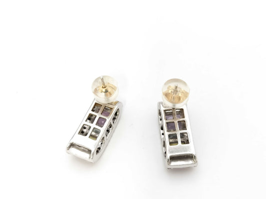 Colored Stone 2.27ct D0.30ct / Colored Stone 2.27ct D0.30ct K18WG 7.3g Earrings