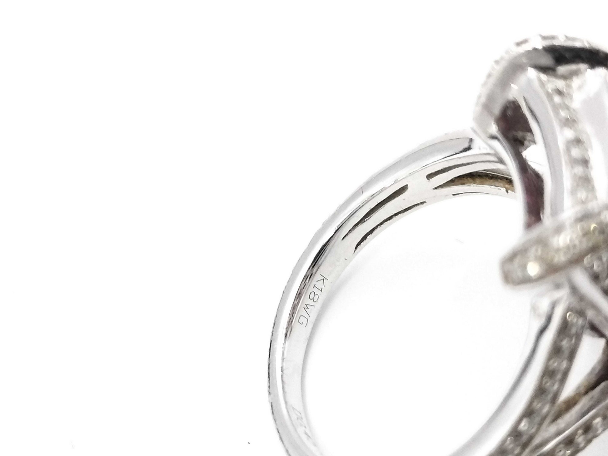 R1.50ct D0.45ct K18WG 8.8g Ring