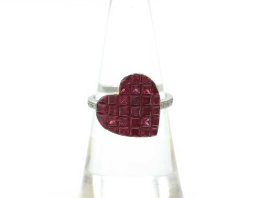 R2.95ct D0.08ct 750 4.1g Ring