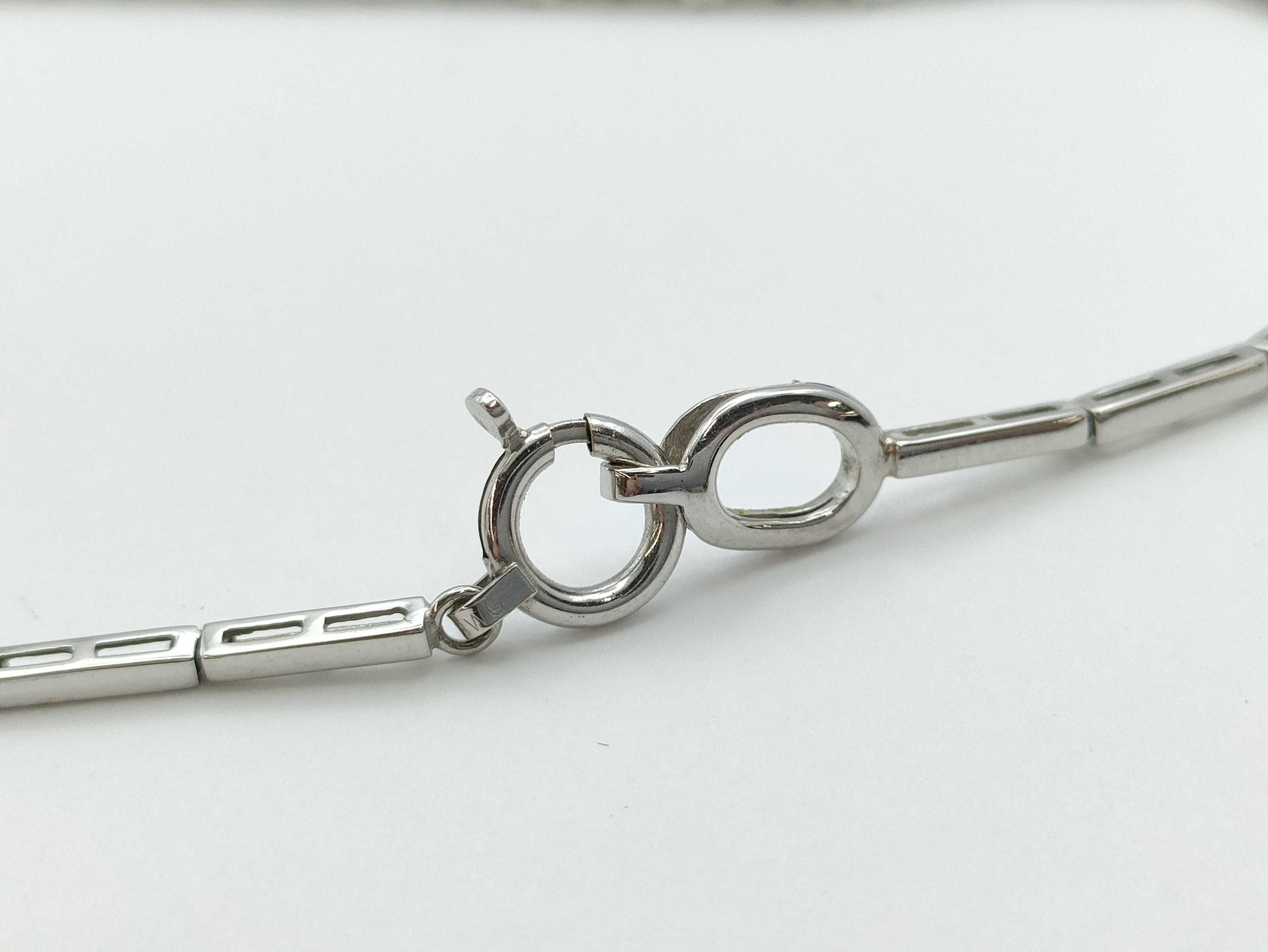 Diamond K18WG 9.5g Necklace