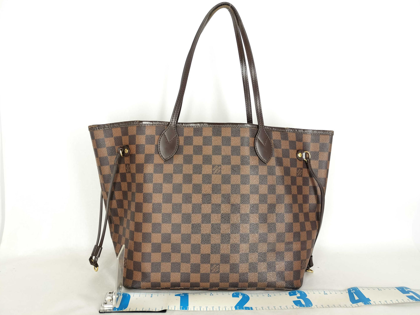 LOUIS VUITTON Damier Neverfull MM Tote Bag