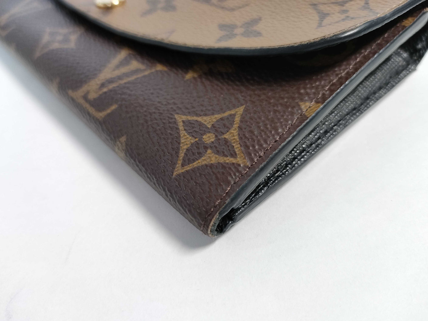 LOUIS VUITTON Monogram LOUIS VUITTON M82157 Portefeuille Emilie Monogram Reverse Long Wallet RFID Wallet