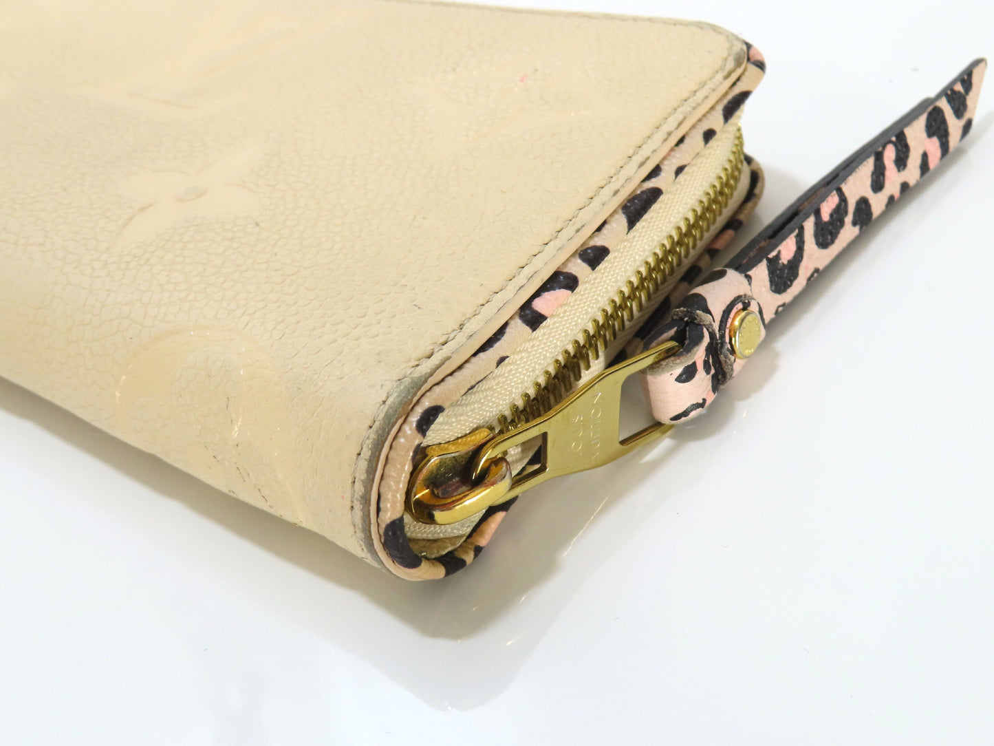 LOUIS VUITTON Monogram Empreinte Louis Vuitton Empreinte Zippy Wallet