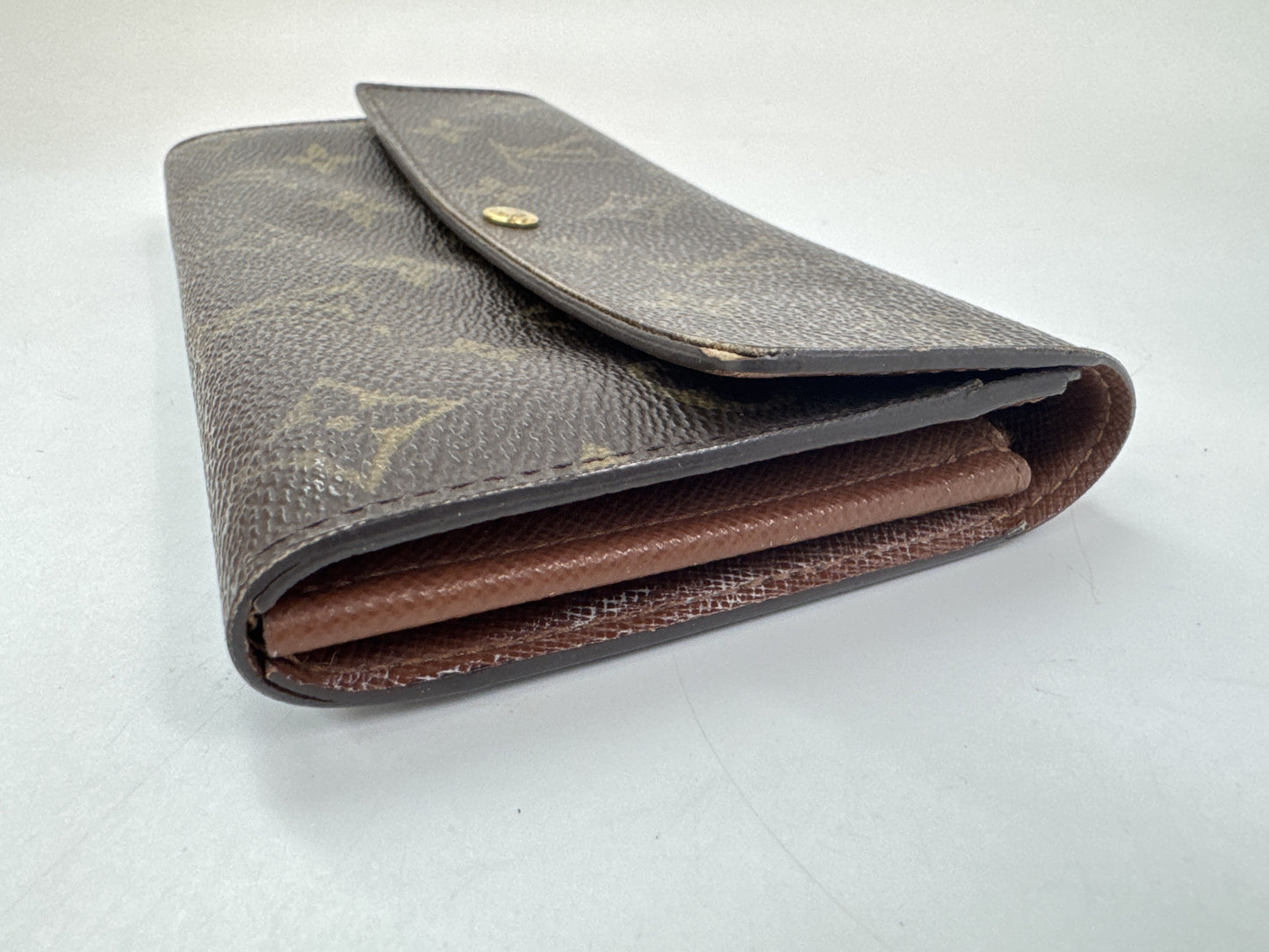 LOUIS VUITTON LV Monogram Sarah Wallet