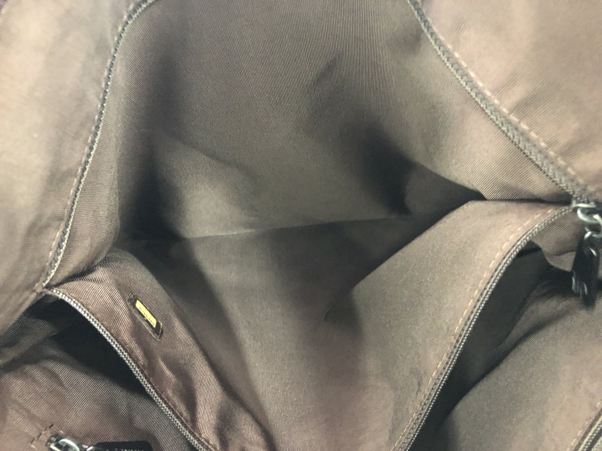 CHANEL Cocomark Tote Bag with Seal 5786402 Fringe Suede Brown Tote Bag