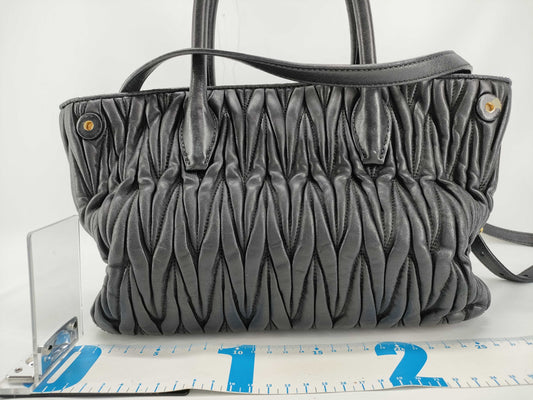 Miu Miu 2-Way Matelasse Handbag