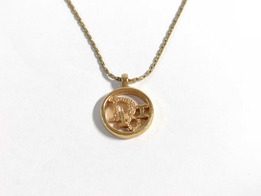 Dior Dior Necklace Gold Color Necklace