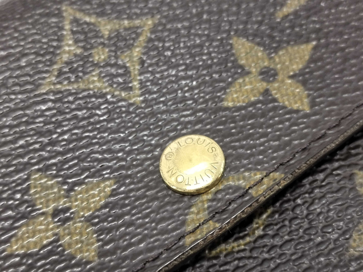 LOUIS VUITTON Louis Vuitton Monogram Porto Monet Credit M61725 Wallet