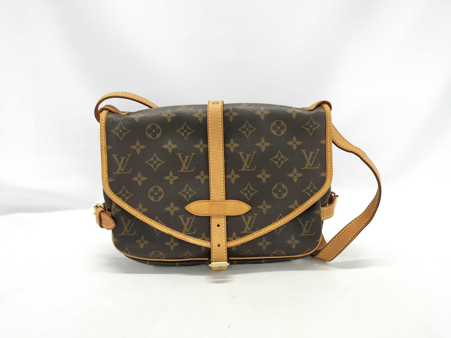 LOUIS VUITTON Louis Vuitton LOUIS VUITTON Monogram Saumur 30 Shoulder Bag M42256 Shoulder Bag