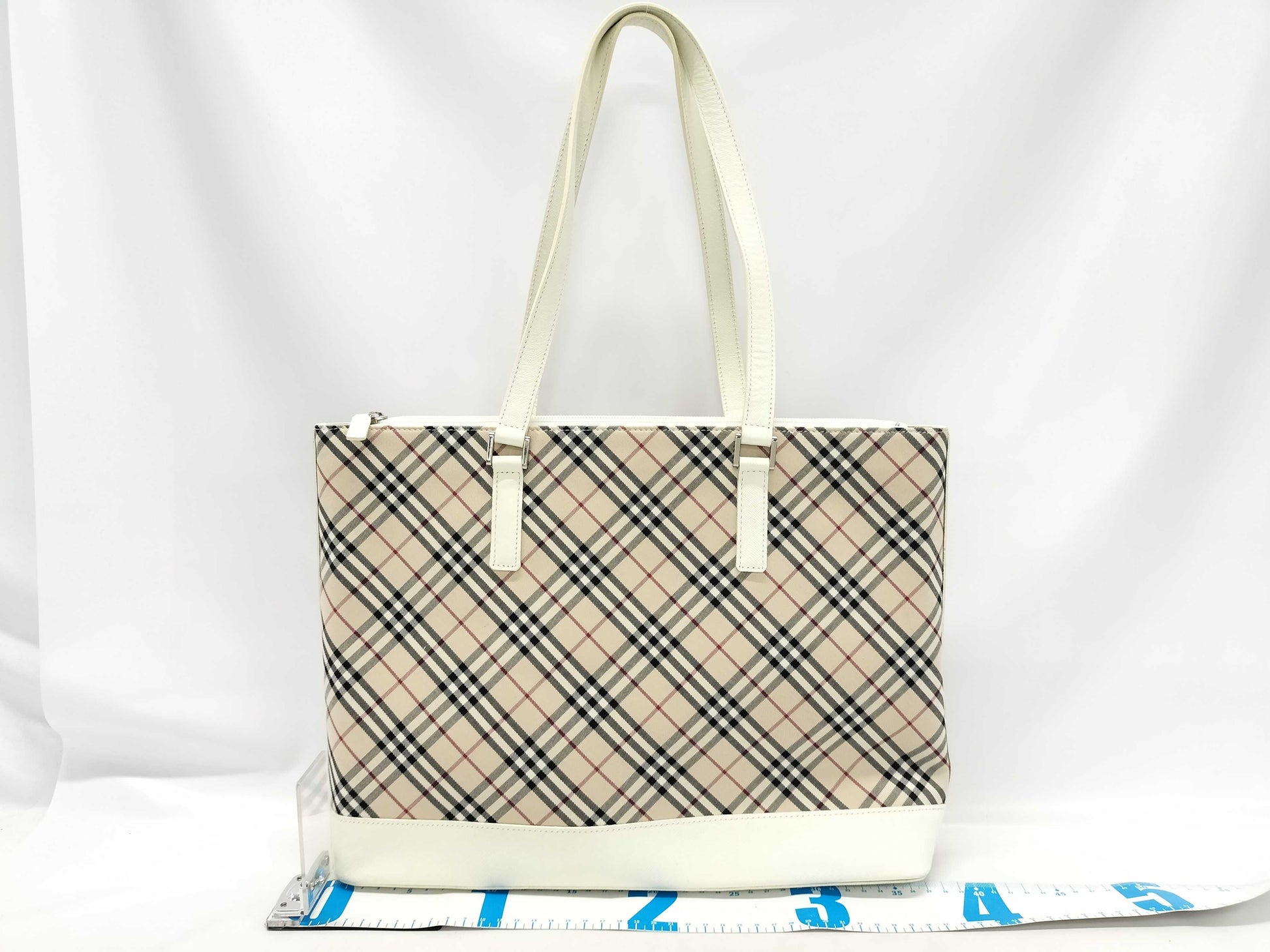 BURBERRY BURBERRY Tote Bag Handbag Nova Check Tote Bag
