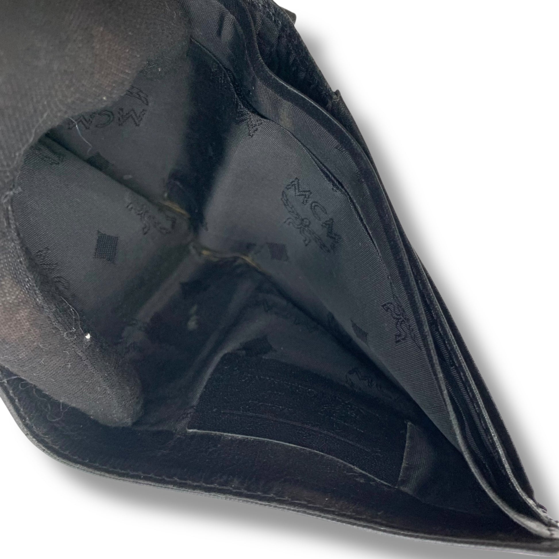 MCM MCM Folding Wallet Black Wallet