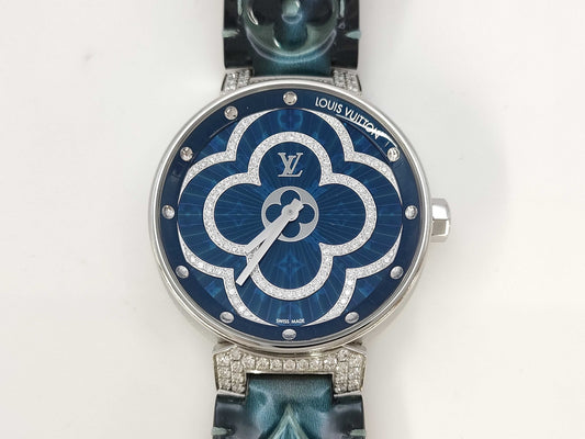 LOUIS VUITTON Tambour QA095 TX7876 Quartz Boys Watch