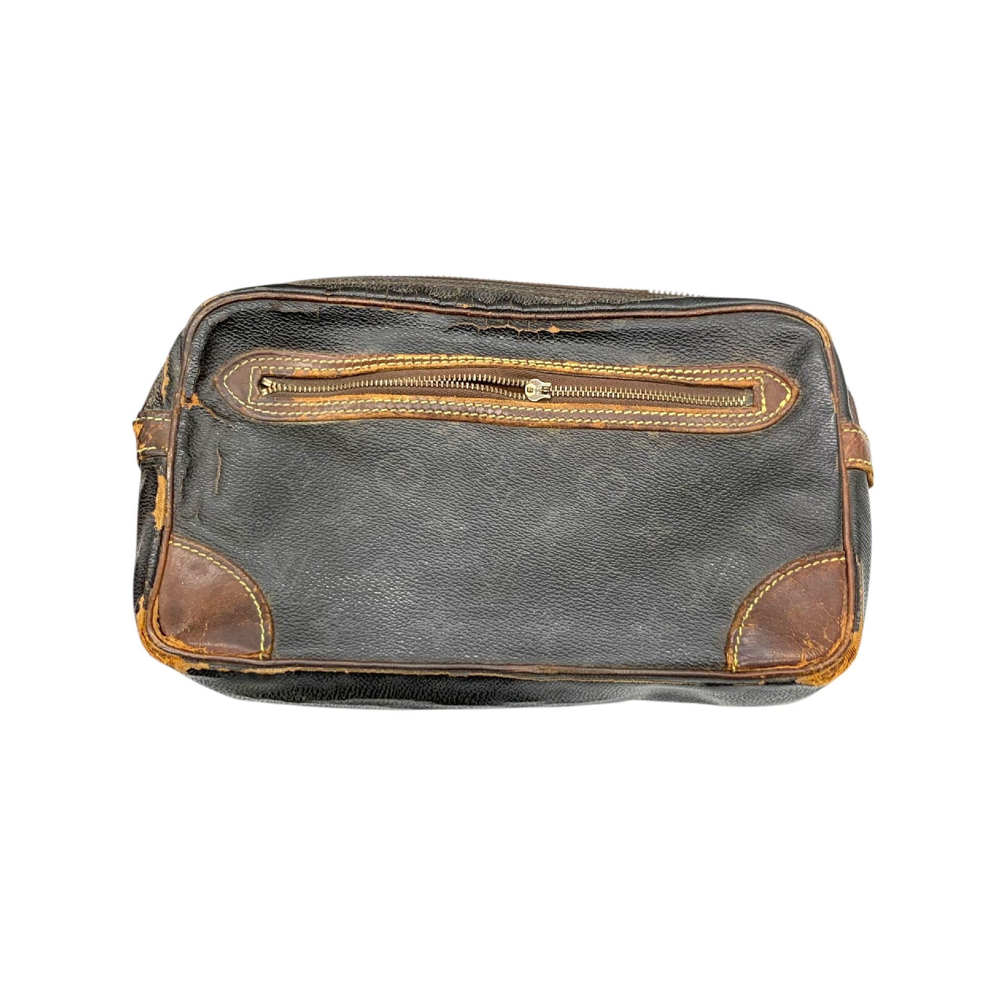 LOUIS VUITTON Louis Vuitton Clutch Bag 4-Piece Summary Set Large Quantity Second Bag