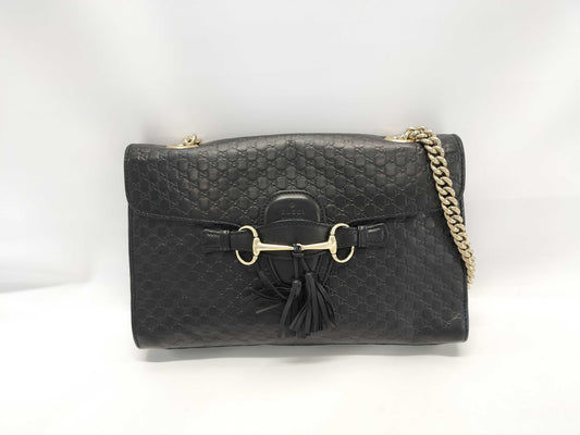 GUCCI GUCCI Gucci Shima Emily Horsebit Chain Shoulder Bag 449635 493075 Shoulder Bag