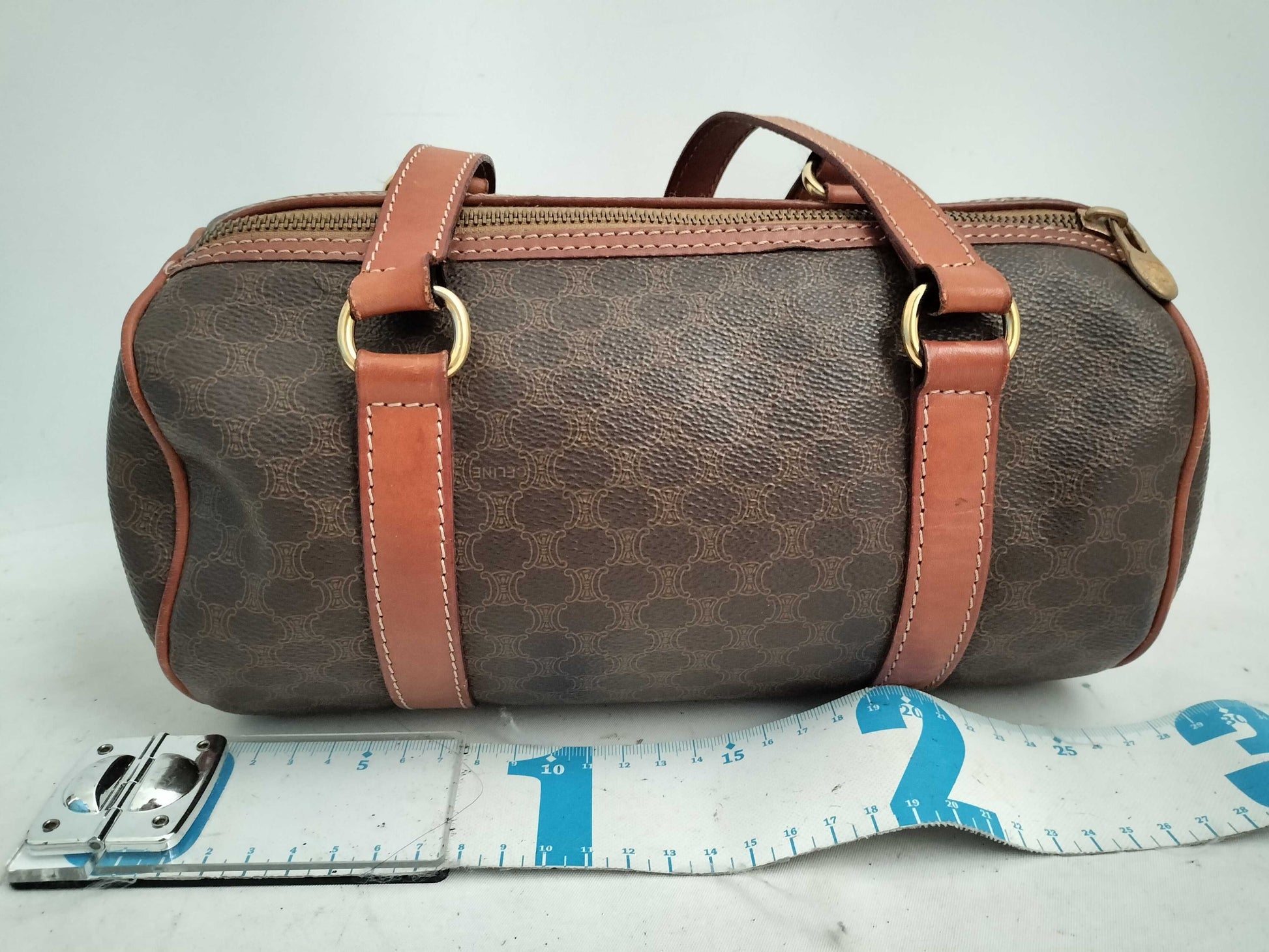 CELINE Macadam Boston Bag Handbag