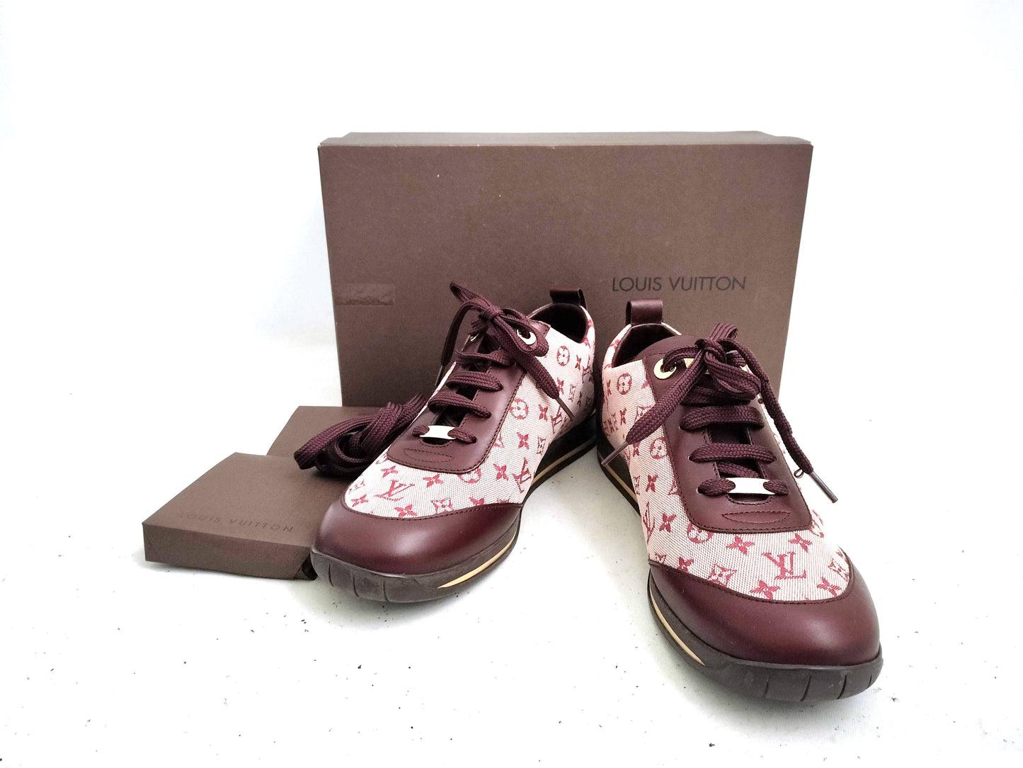 LOUIS VUITTON Monogram Mini Monogram Mini Sneakers #37 Sneakers