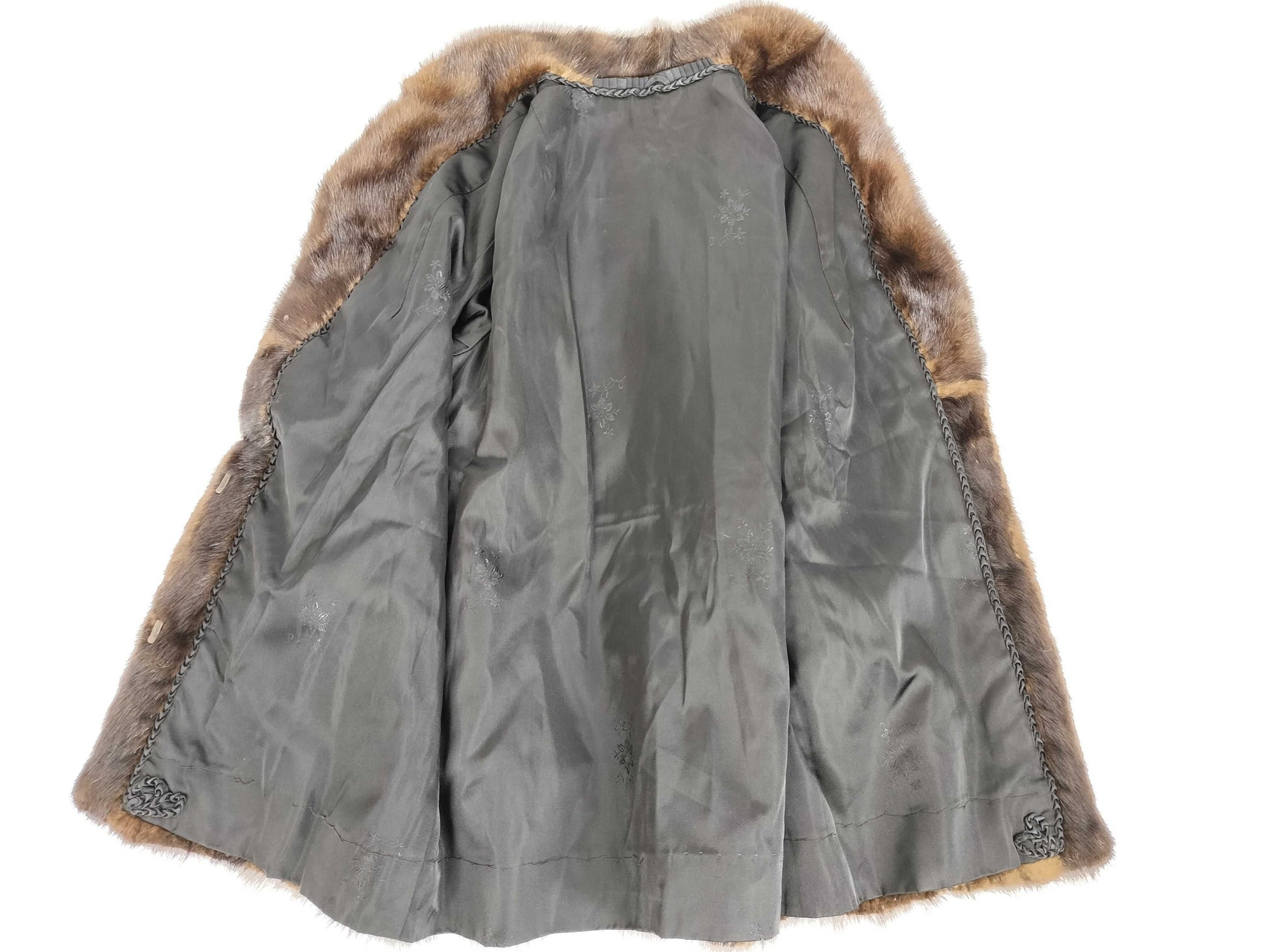 Mink fur coat