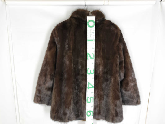 Mink fur coat