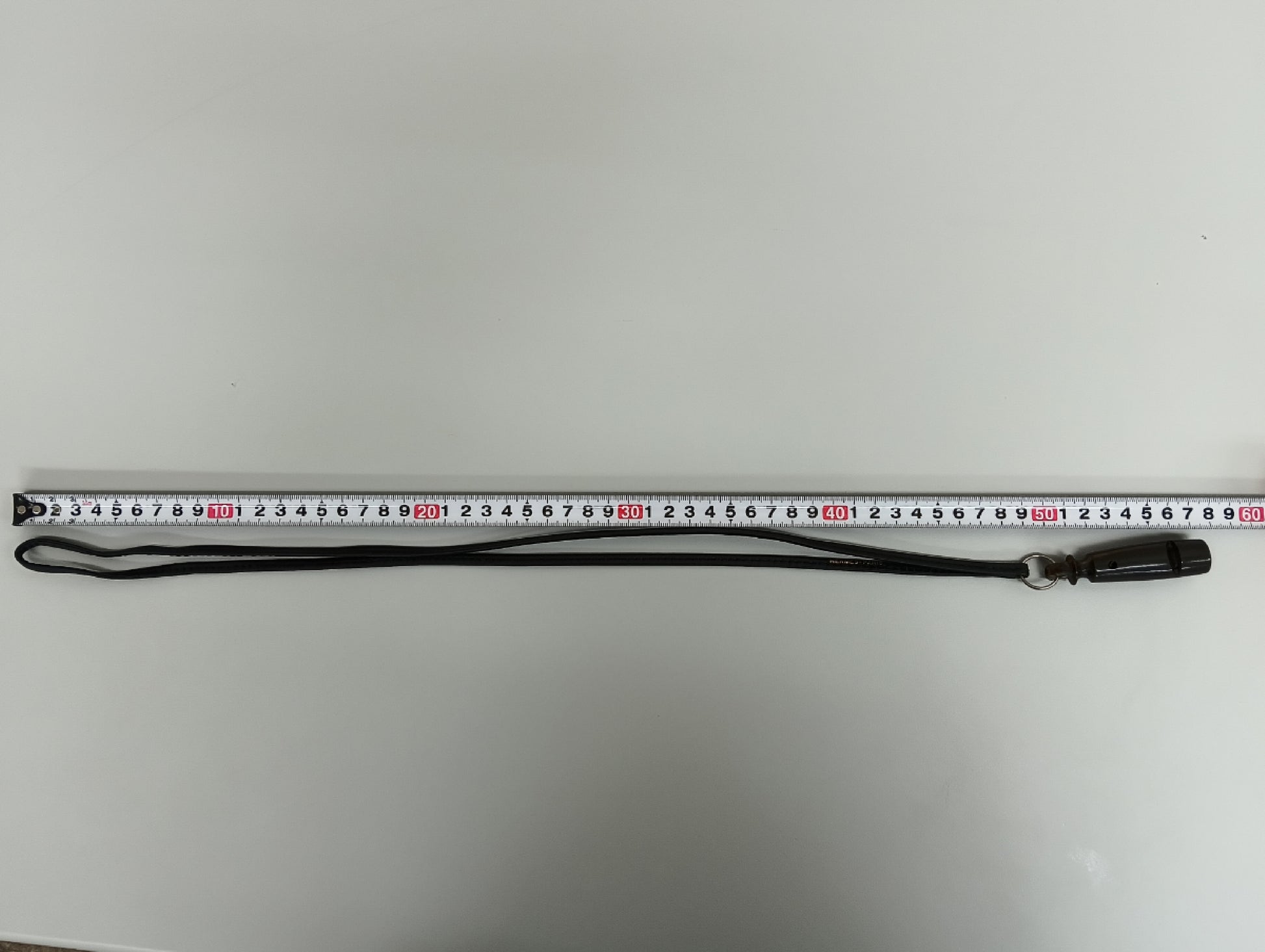 HERMES Chiffre Whistle Leather x Wood Black Other Accessories