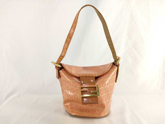FENDI Zucchino Mamma Bucket Shoulder Bag