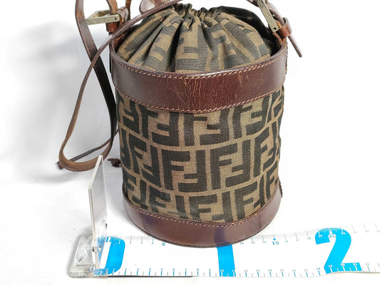 FENDI Zucca pattern Zucca shoulder bag