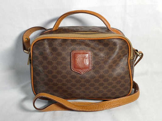 CELINE Triomphe Macadam Handbag