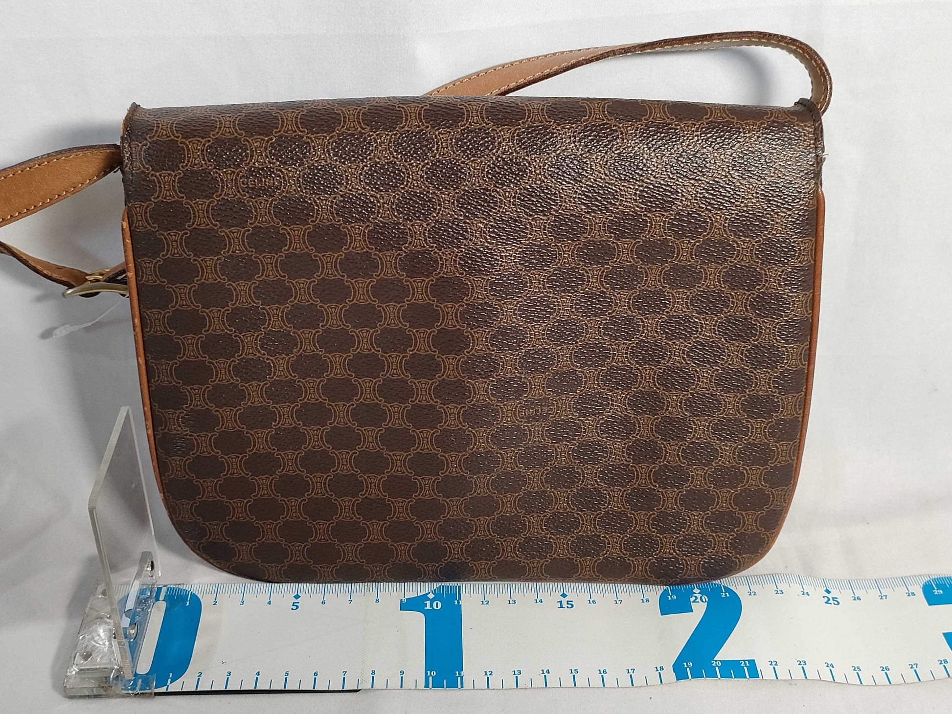 CELINE Macadam Triomphe Shoulder Bag