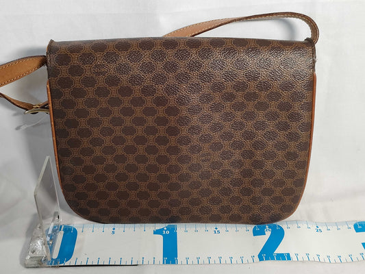 CELINE Macadam Triomphe Shoulder Bag