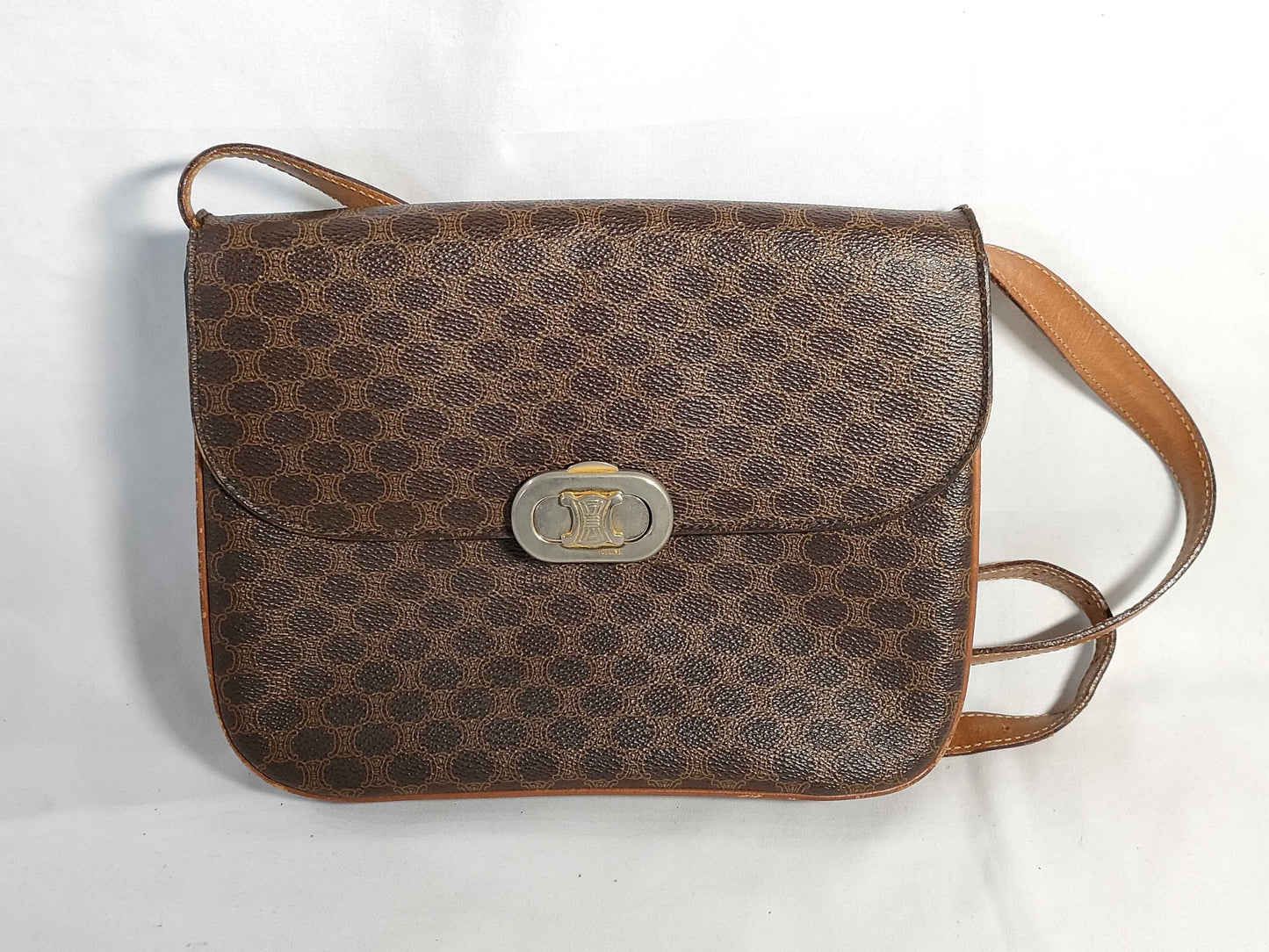 CELINE Macadam Triomphe Shoulder Bag