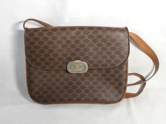 CELINE Macadam Triomphe Shoulder Bag