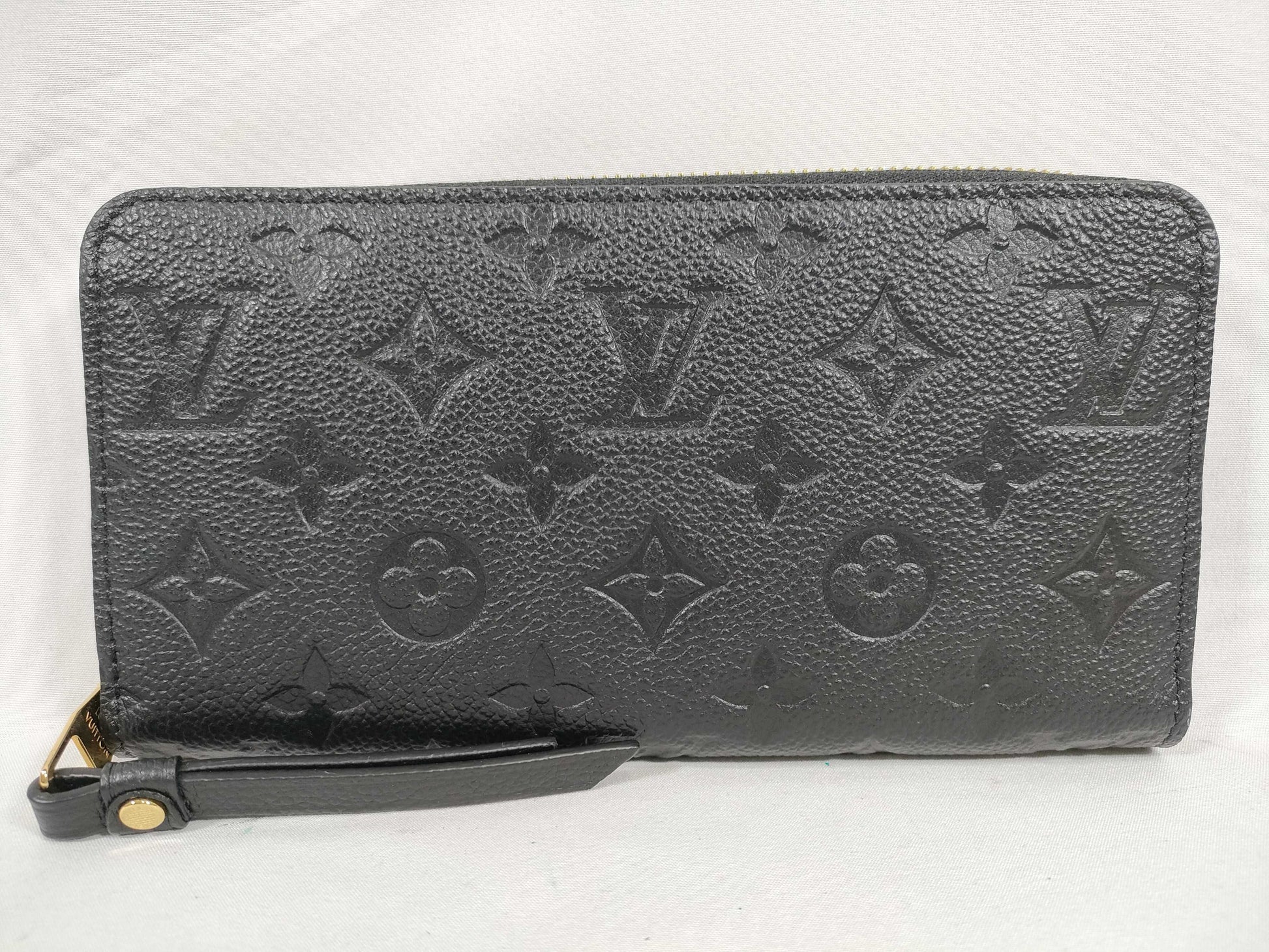 LOUIS VUITTON Monogram Empreinte Zippy Wallet M61864 Empreinte RFID Enabled Wallet
