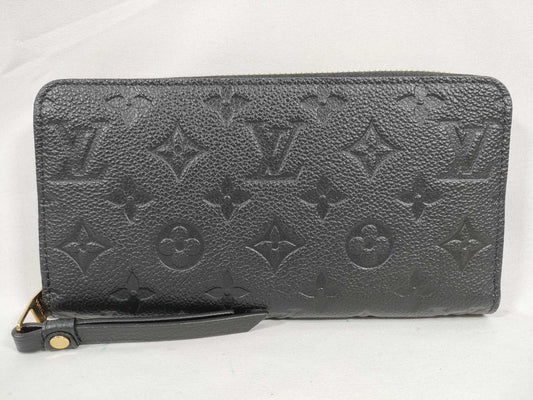 LOUIS VUITTON Monogram Empreinte Zippy Wallet M61864 Empreinte RFID Enabled Wallet