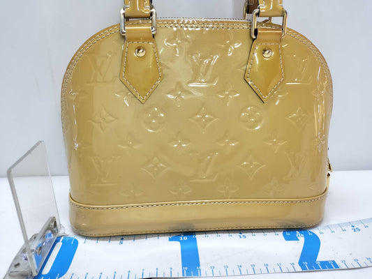 LOUIS VUITTON Louis Vuitton Enamel Alma BB Shoulder Bag Handbag