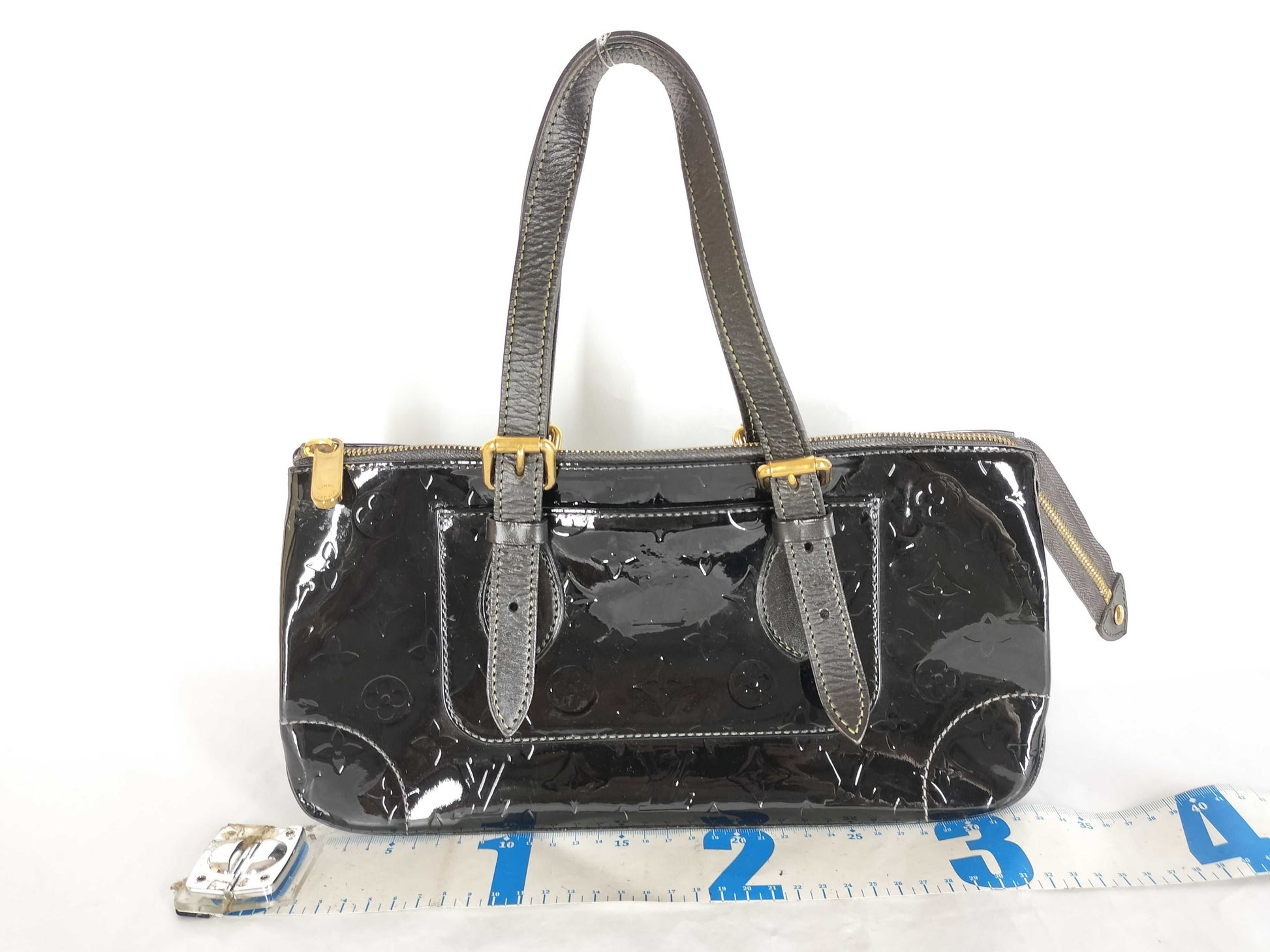 LOUIS VUITTON Vernis Louis Vuitton Enamel Hand Shoulder Bag Handbag