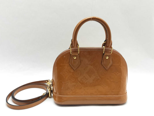 LOUIS VUITTON Louis Vuitton Enamel Alma BB Shoulder Bag Handbag