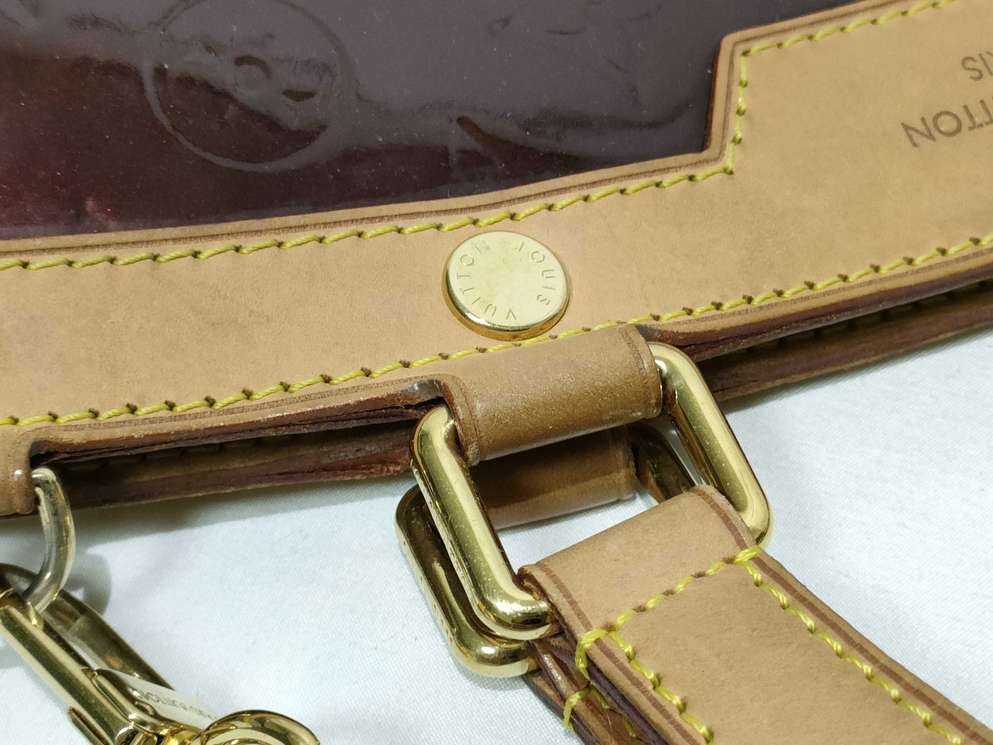 LOUIS VUITTON Louis Vuitton Enamel Hand Shoulder Bag Handbag Handbag