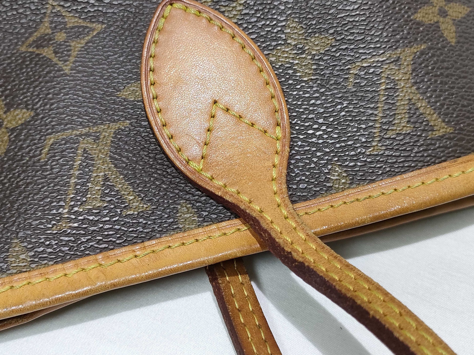 LOUIS VUITTON Monogram Louis Vuitton Never Full Tote Bag