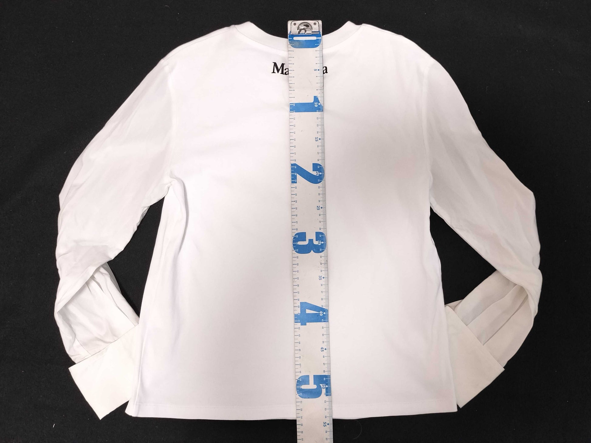 MaxMara MaxMara Cut and Sew Top with Logo Buttons