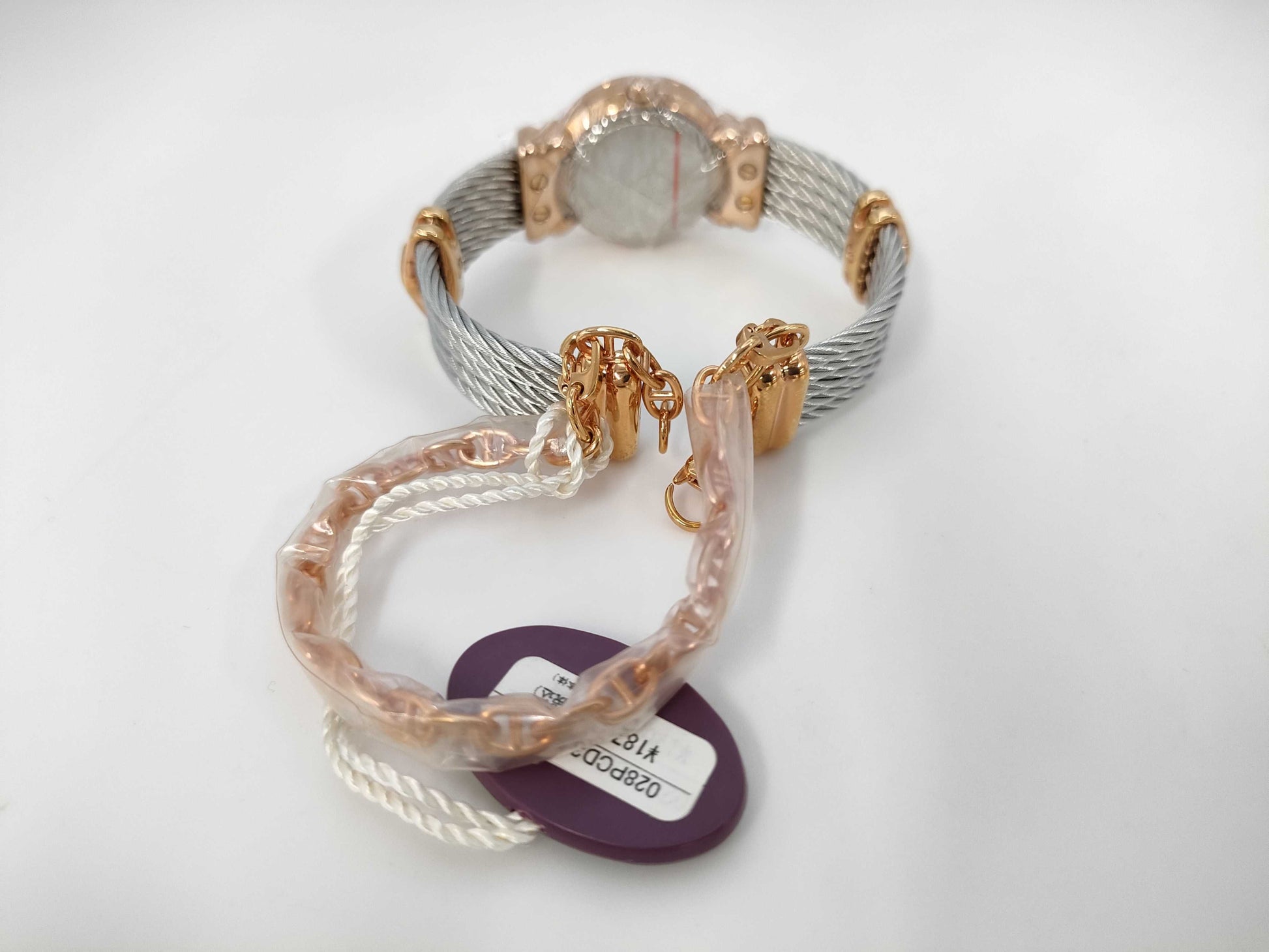 CHARRIOL 028PCD3.540.566 P00222 Quartz Purple Dial Women's Watch