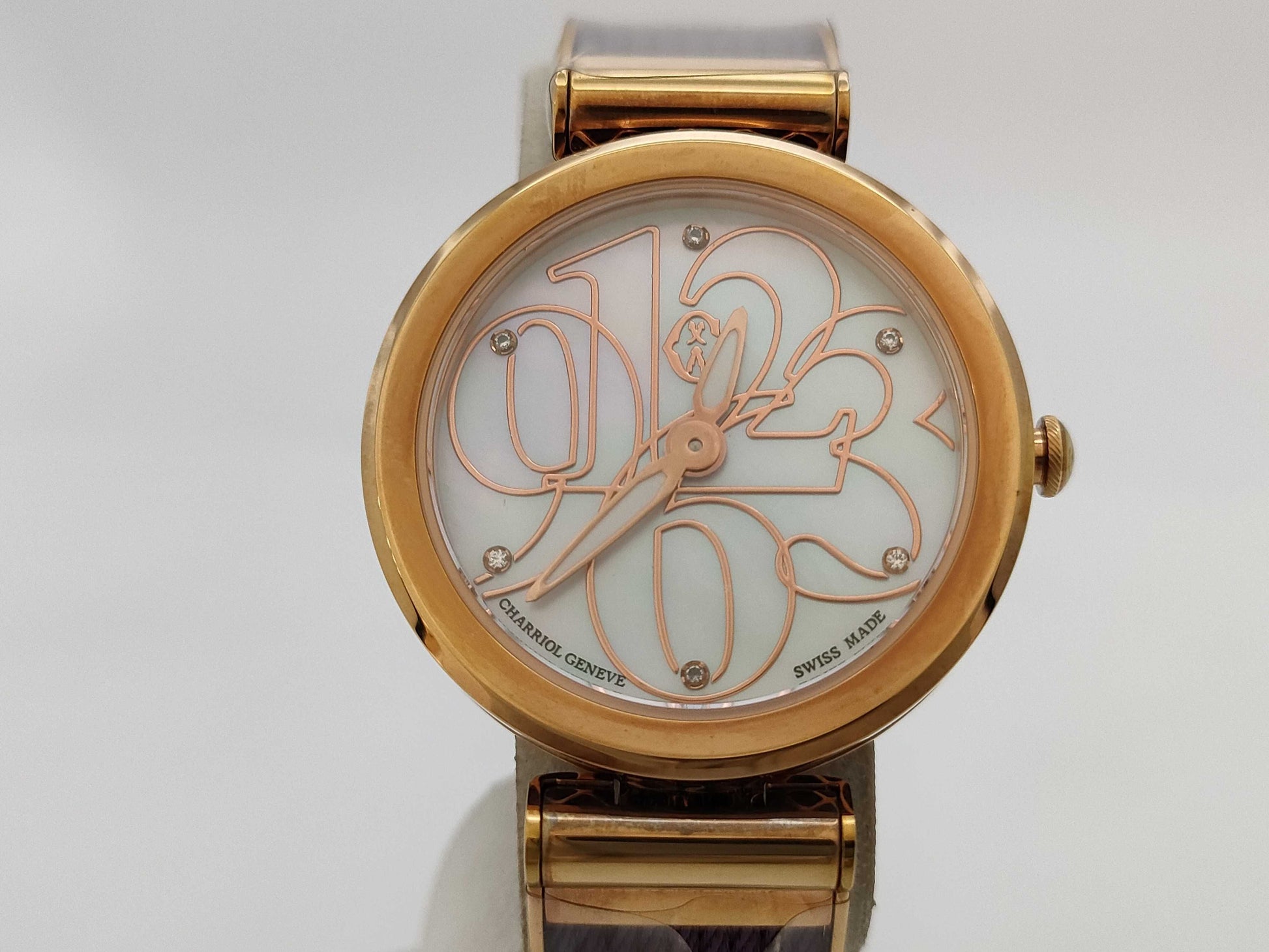 CHARRIOL FE32. A02.002 G01670 Quartz White Shell Dial Women's Watch