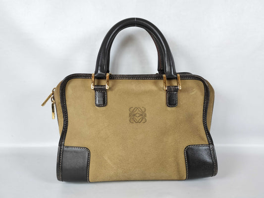 LOEWE Amazona Suede Handbag