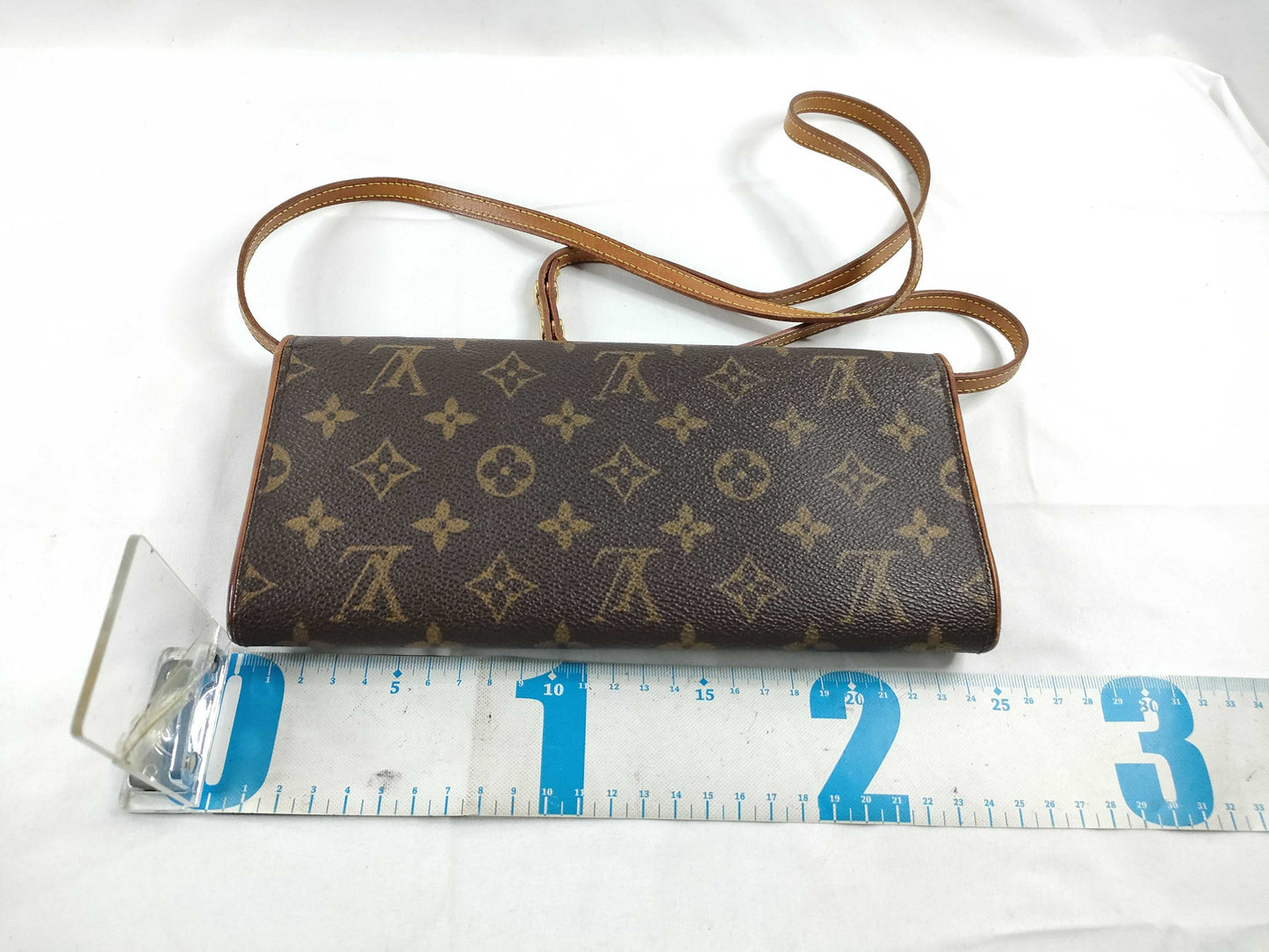 LOUIS VUITTON Monogram Pochette Twin GM M51852 FL0080 Shoulder Bag