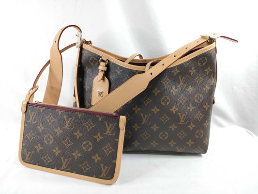 LOUIS VUITTON Monogram Louis Vuitton Carryall Monogram Shoulder Bag