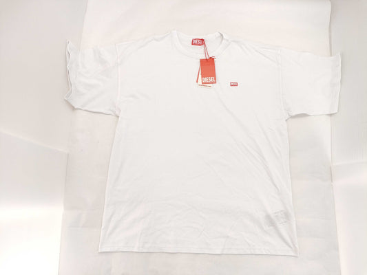 DIESEL T-shirt Logo White XL A16400 T-shirt