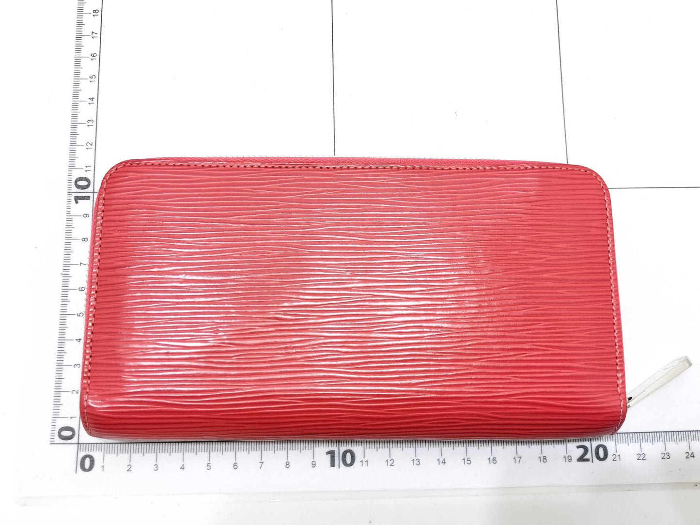 LOUIS VUITTON Epi Vuitton M41954 Epi Zippy Wallet Long Wallet Pink Leather Wallet