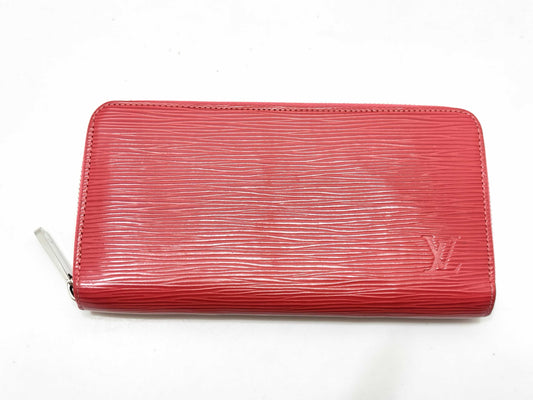 LOUIS VUITTON Epi Vuitton M41954 Epi Zippy Wallet Long Wallet Pink Leather Wallet