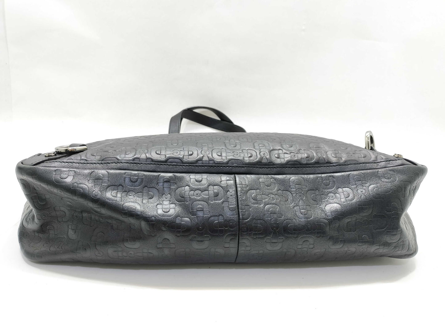 GUCCI Gucci 293580 Tote Bag Black PVC Tote Bag