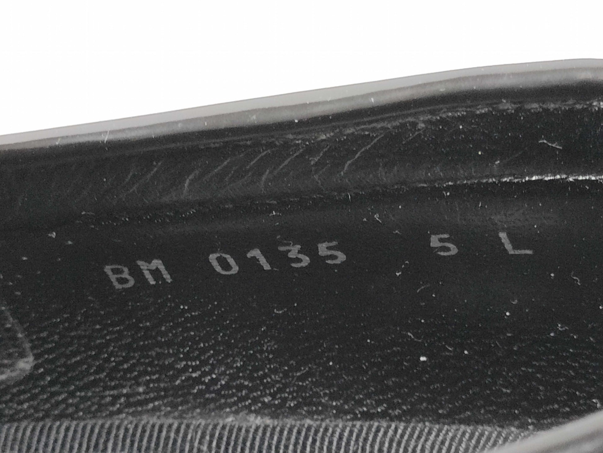 LOUIS VUITTON Enamel Loafers Black Box Business Shoes